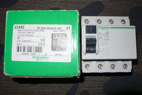 Interrupteur differentiel - interrupteur, 4p