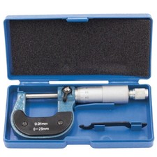 COFFRET MICROMETRE 0 à 25 mm PALMER DE PRECISION au 1/100 ème