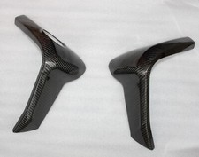 ECOPES DE RADIATEUR TRIUMPH ROCKET 3 III 2020 2021 2022 2023 2024 100% CARBONE