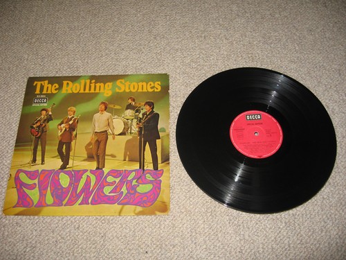 Rolling stones flowers - rolling, stones: