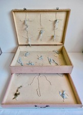 JOLI COFFRET ANCIEN DE DINETTE VIDE À COMPLÉTER AVEC TIROIR- ÉPOQUE 1900