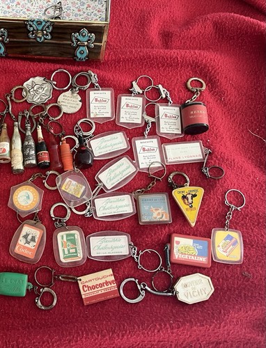 Lot porte clé clef - porte,