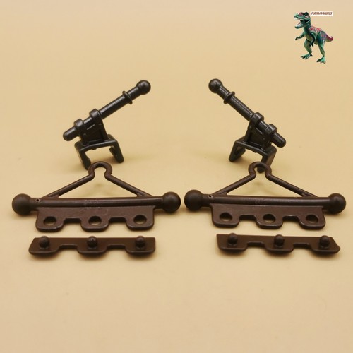 Playmobil pièce marron - x2,