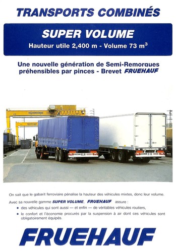 Remorques fruehauf super - fruehauf,