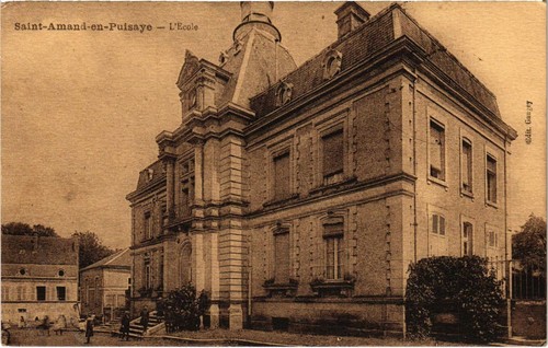 Cpa amand puisaye - st-amand, en