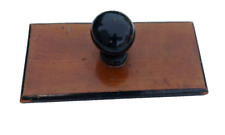 Tampon buvard de bureau époque Napoléon iii étiquette marchand