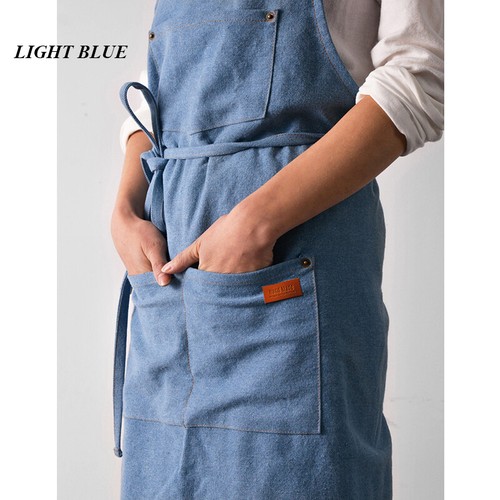 Unisexe denim tablier cuisine - denim,