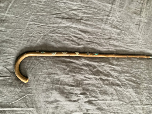 Ancienne canne marche - ancienne,
