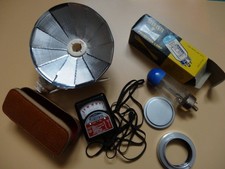 Lot divers vintage (NIKON - exposure meter, sylvania ....)