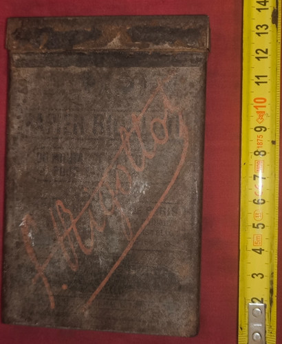 Ancienne boîte papier - boîte,