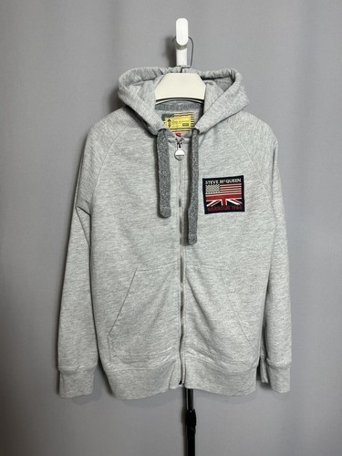Sweat capuche zippé gris - sweat,