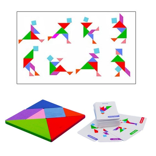 Enfants tangram puzzle - tangram,