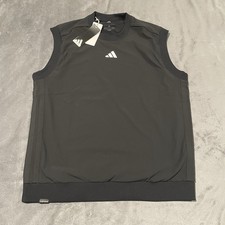 Adidas Vest Mens Medium Black