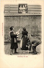 CPA AK PARIS - Chanteurs de cour (215577)