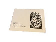 lithographie carte de voeux