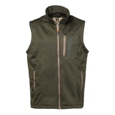 GILET SOFTSHELL PERCUSSION CHASSE OUTDOOR  CAMOUFLAGE TRAQUE FLUO PECHE