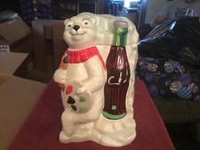 Gibson Coke Cola 2000 Ceramic Cookie Jar 