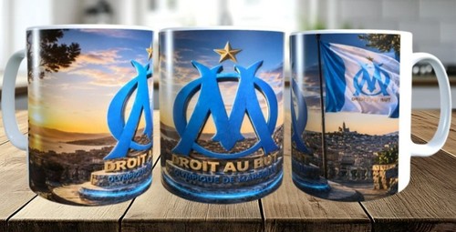Mug foot olympique de - om,,