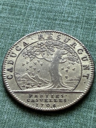 Jeton laiton louis - louis, xiv