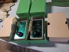 Lot De 2 HORNBY Meccano   Transformateur Controleur type 348 110 V Non Testé  