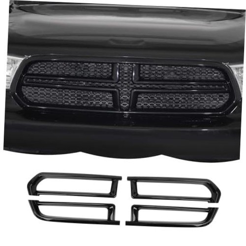 Front grille inserts - front,