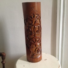 Pot à pinceaux en bambou