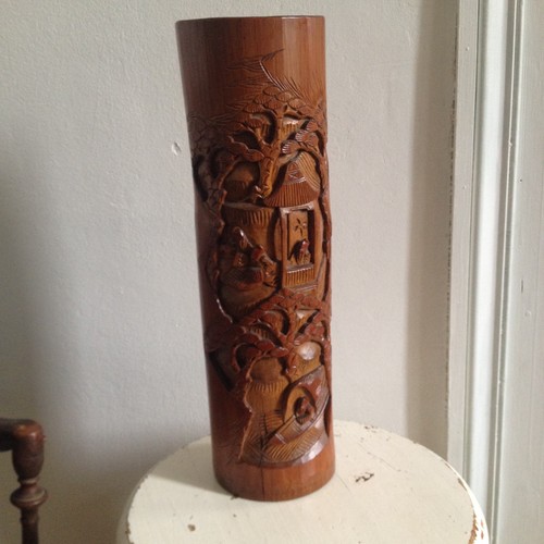 Pot pinceaux bambou - pot,