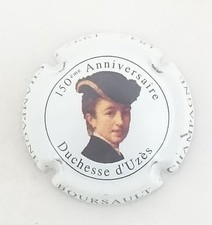 capsule champagne CHÂTEAU DE BOURSAULT n°31 150eme anniversaire duchesse d'uzès