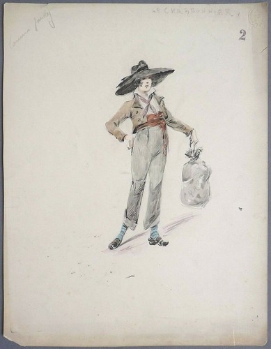 Projet costume pour - costume, opéra