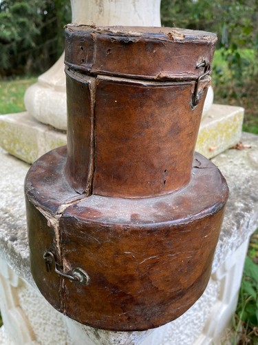 Etui cuir xviii ème - etui,