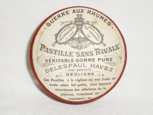 Boite pub ancienne pharmacie - ancienne,