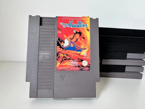 Jeu nintendo nes - nes, aladdin