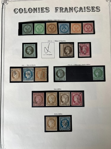 Lot 1812 colonies - -, (colonies)