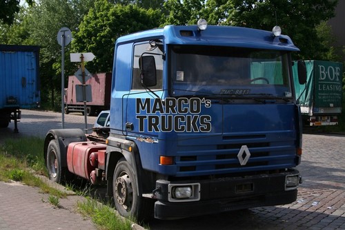 Truck photo renault tractor - truck,