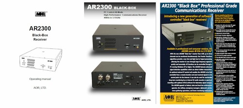 Aor ar2300 receiver - receiver, operating