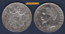 5 Francs Napoléon III tete