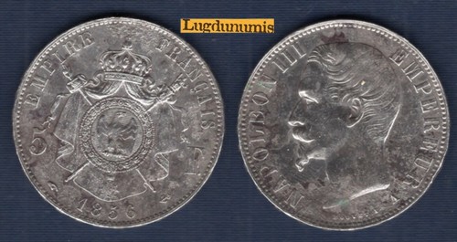 Francs napoléon iii tete - iii,