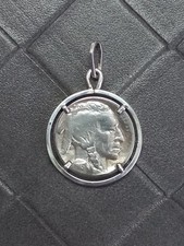 pendentif 5 cent usa tête d