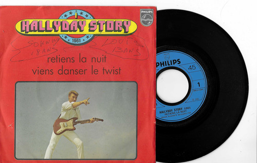 45tours hallyday story - -, 1