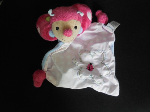 541 doudou plat - doudou, coccinelle