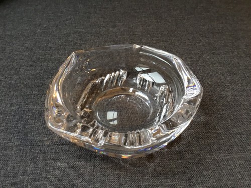 Cendrier vide poche cristal - cendrier, vide-poche