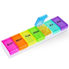 Pilulier Semainier Pilulier Voyage Boite a Medicament 7 Jours Pilulier Piluli...