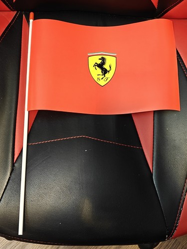 Drapeau officiel ferrari wec - officiel,