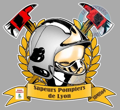 Sticker sapeurs pompiers - sapeurs,