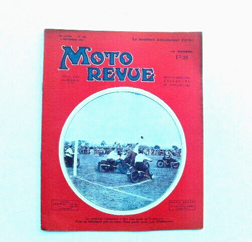 Moto revue 495 - , septembre