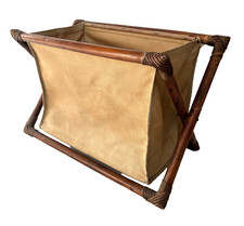 Porte revues 1970 en bambou et