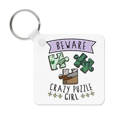 Attention Fille Puzzle Folle