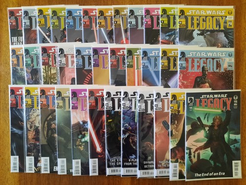 Star wars legacy comic lot - star, 35
