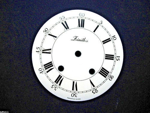 Cadran pendule neuchateloise