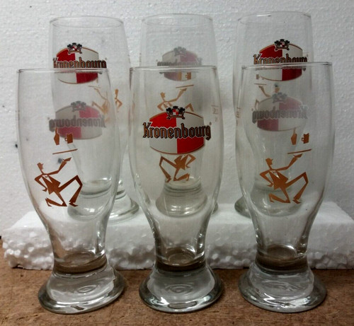 Lot verres bière 25 cl - 6,